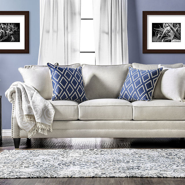 Giovanni Sofa, Beige/Blue