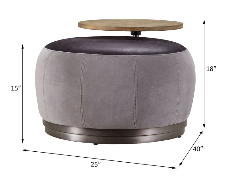 Decapree Ottoman – line drawing