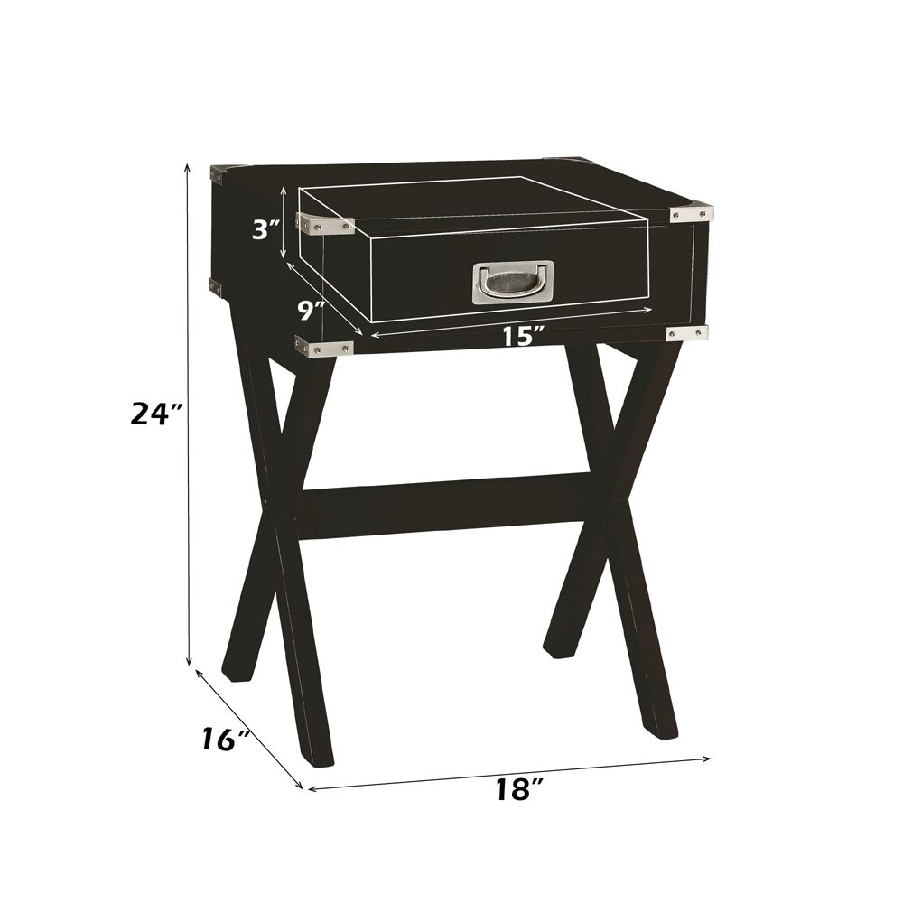 Babs Accent Table – dimensions diagram