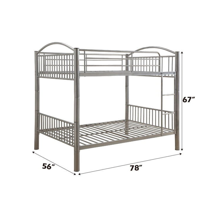 Cayelynn Full/Full Bunk Bed – dimensions diagram