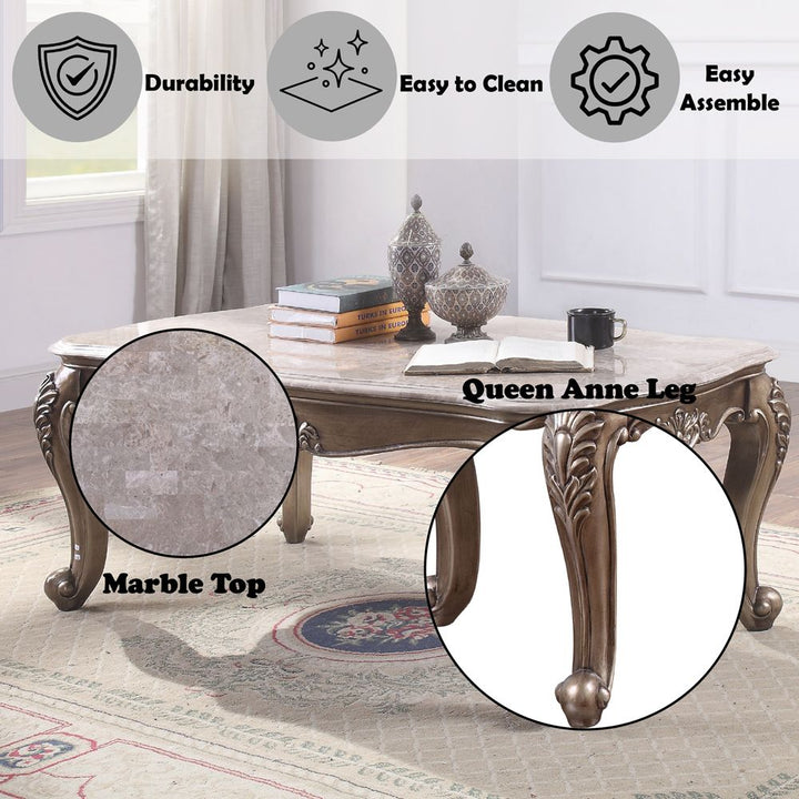 Jayceon Coffee Table – features callout