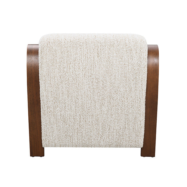 Niari Accent Chair, Egret Beige - view 4