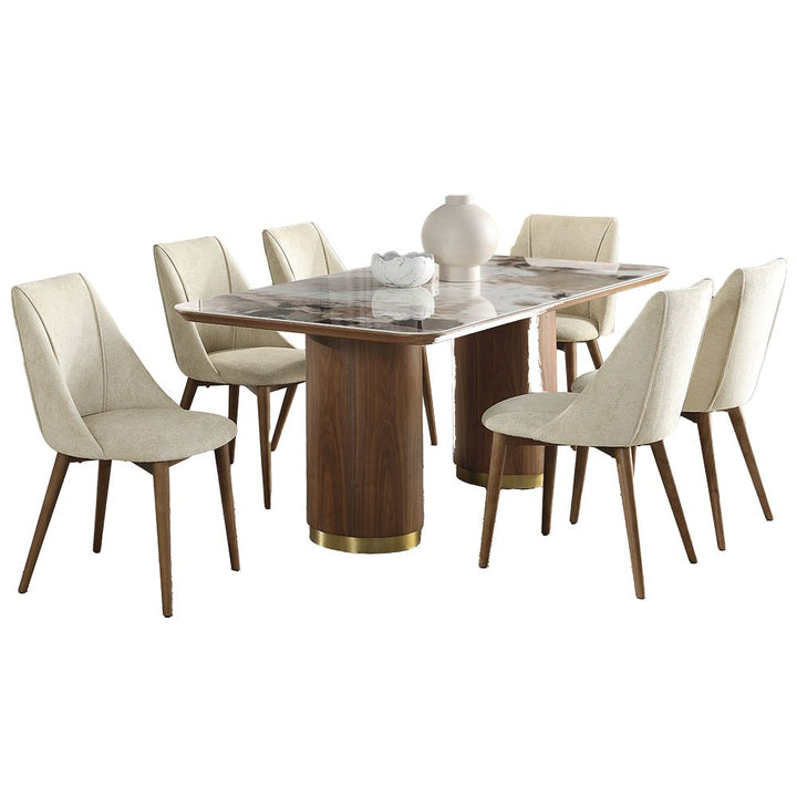 Willene Dining Table W/Ceramic Top – view 5