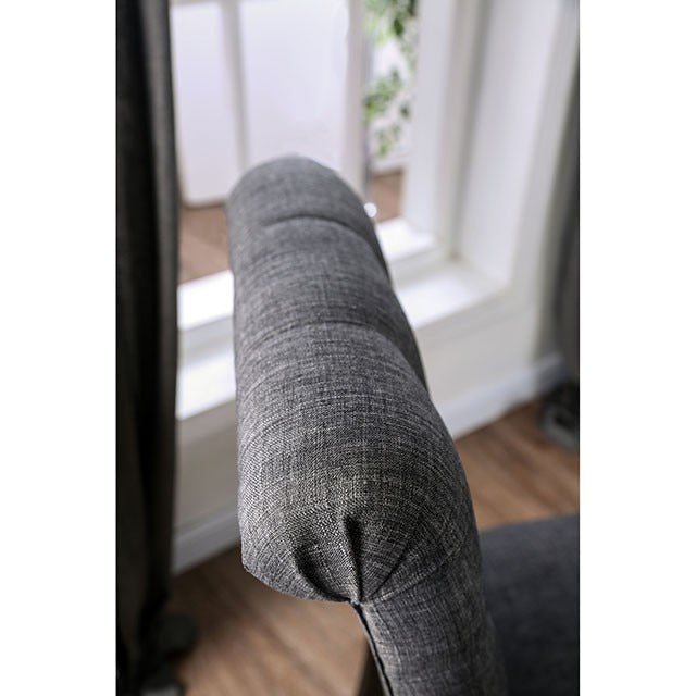 Alfred Side Chair, Antique Black/Gray - view 7