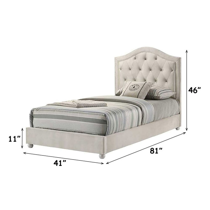 Reggie Twin Bed – dimensions diagram
