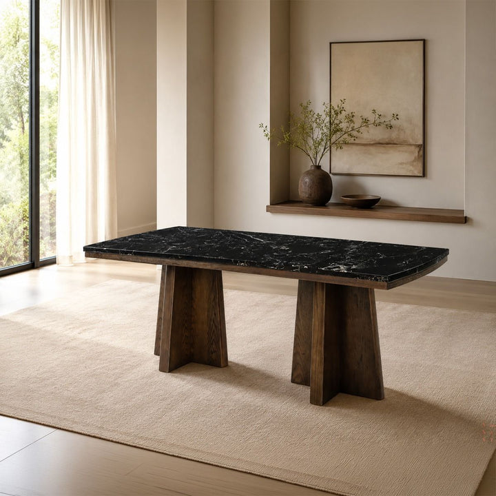 Estella Dining Table w/Marble Top – view 6