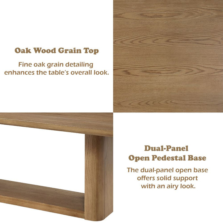 Zoey Dining Table – features callout