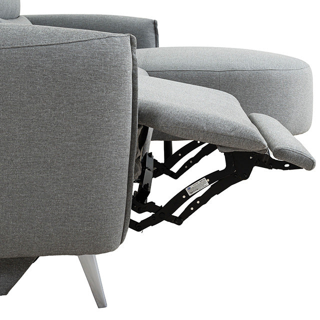 Galten Power Sectional, Gray - view 7
