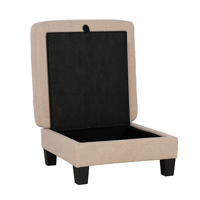 Cinderford Storage Ottomen, Beige - view 2