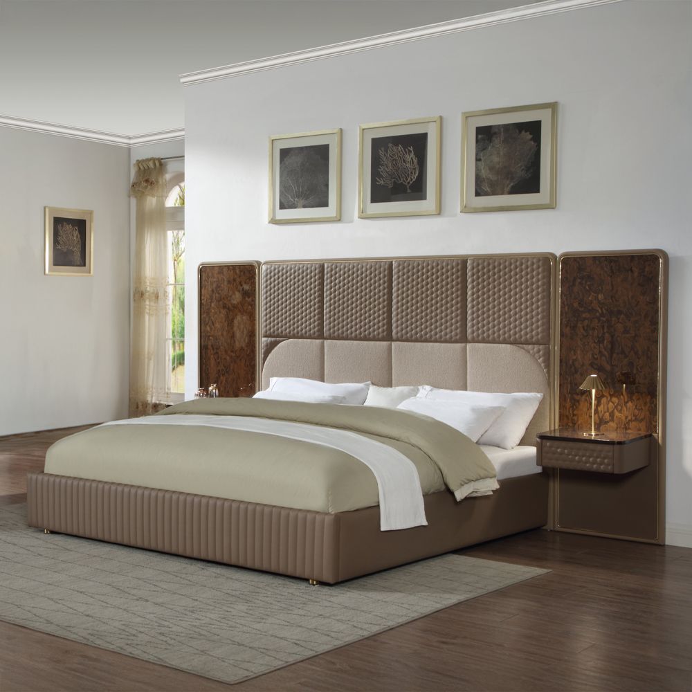 Marcelino Nightstand W/Wall Pier (EK) – view 2