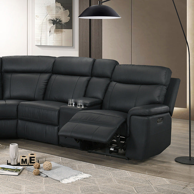Oliverus Power Sectional, Black - view 4