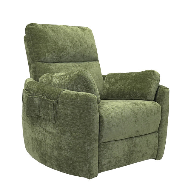 Rogers Power Recliner, Green - view 2