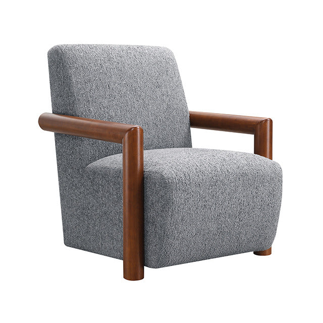Esher Accent Chair, Sky Gray