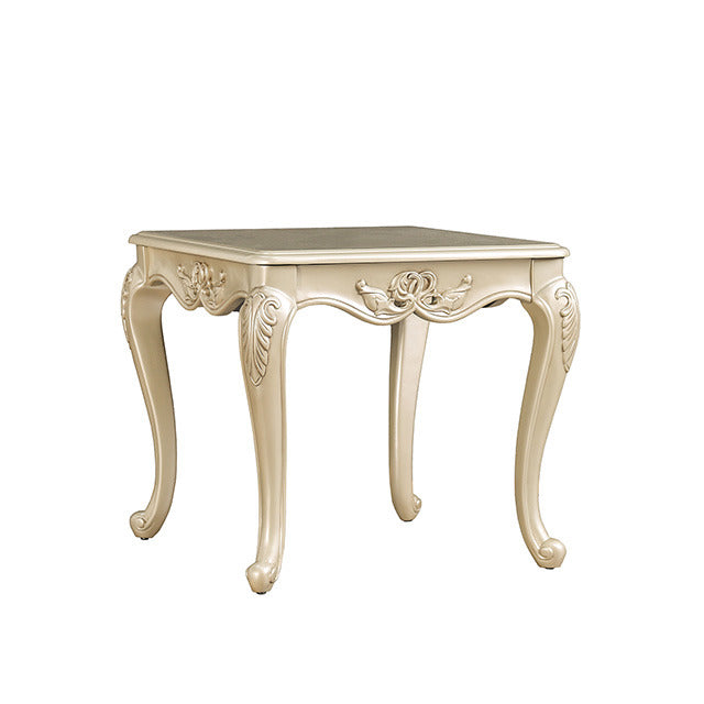 Rochester End Table, Champagne