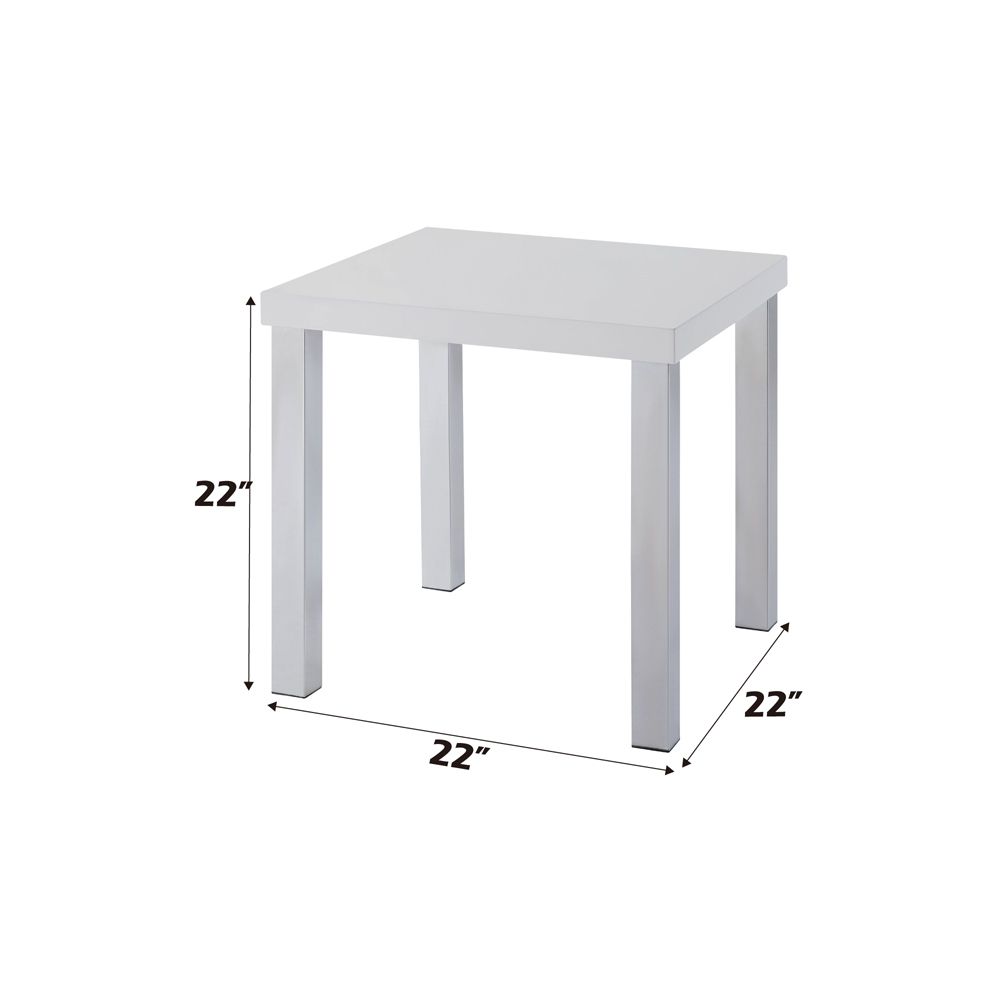 Harta End Table – dimensions diagram