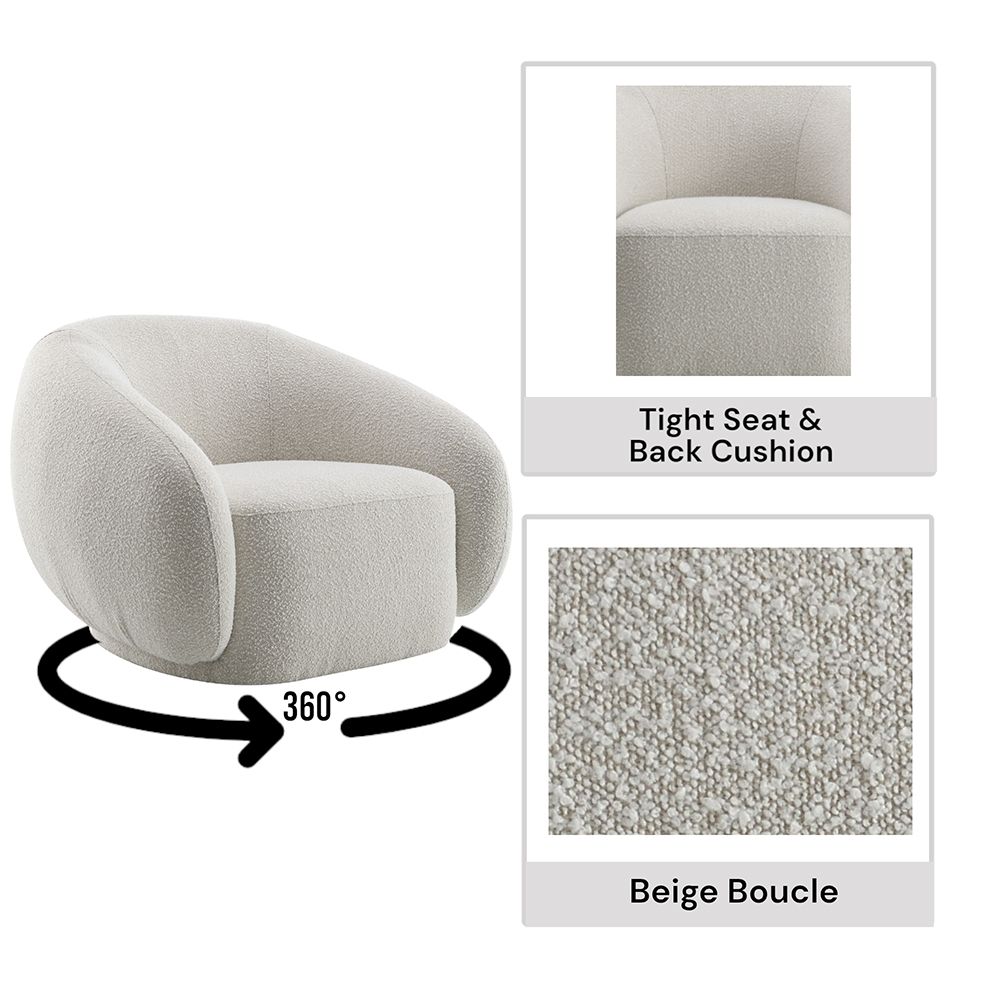 Isabel Chair W/Swivel – view 7