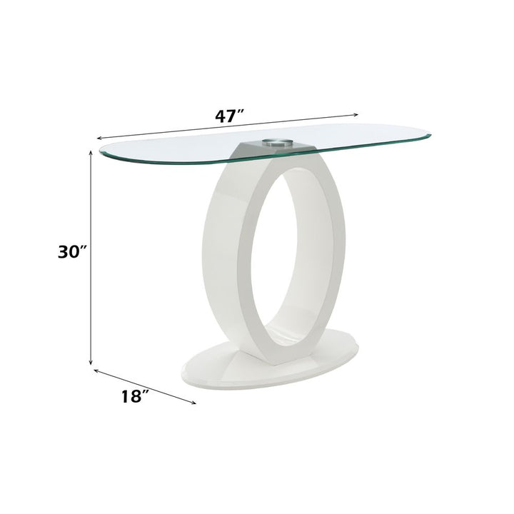 Larry Sofa Table – dimensions diagram