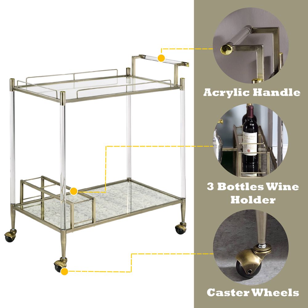 Cirro Serving Cart – features callout