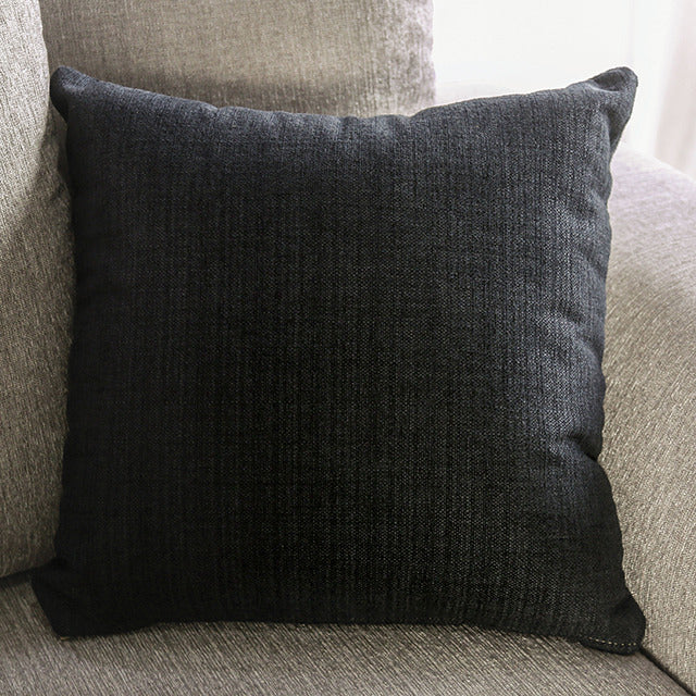 Belsize Loveseat, Light Taupe/Black - view 5