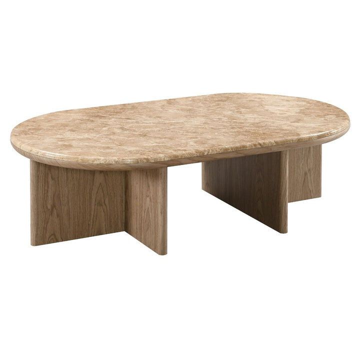 Markku Coffee Table w/Natural Marble – view 3