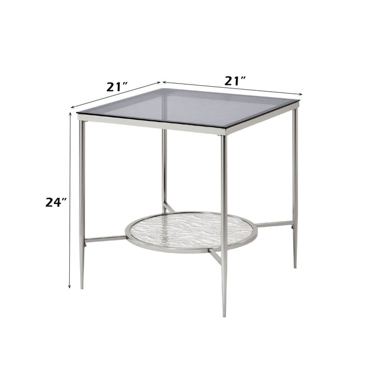 Adelrik End Table – dimensions diagram