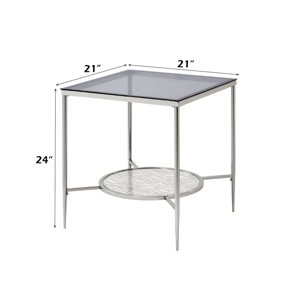 Adelrik End Table – dimensions diagram