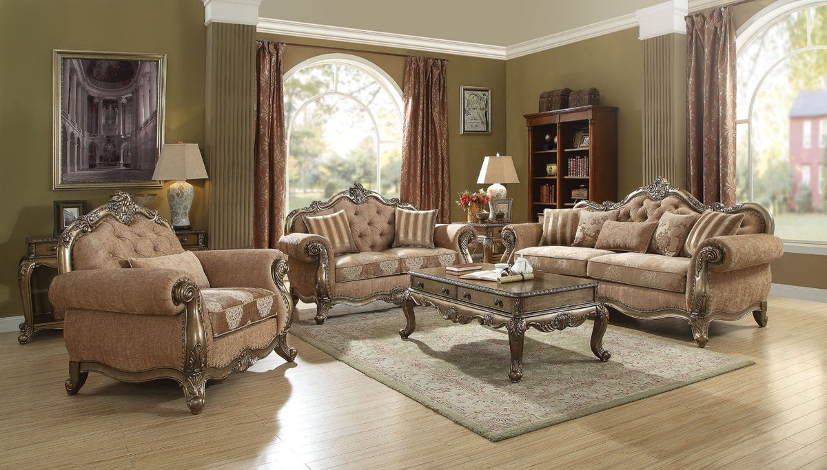 Ragenardus Sofa with 5 Pillows