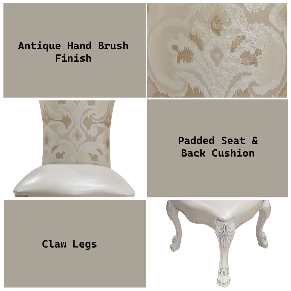 Dresden Side Chair (Set-2) – features callout