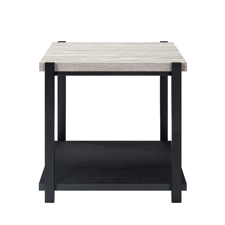 Linea  3 Pc Occasional Set- 1 Coffee &amp; 2 End Tables-Lt Gray F
