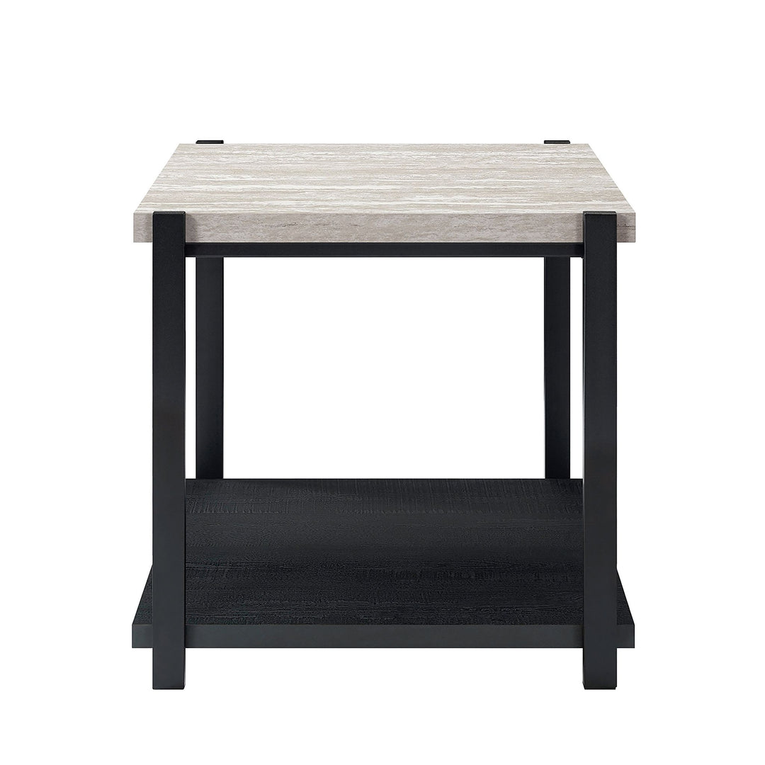Linea  3 Pc Occasional Set- 1 Coffee & 2 End Tables-Lt Gray F