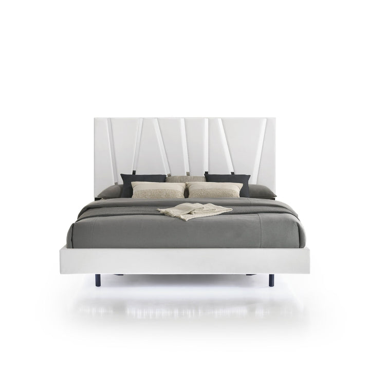 Europa 6/0 WK Headboard, Footboard &amp; Slats-White
