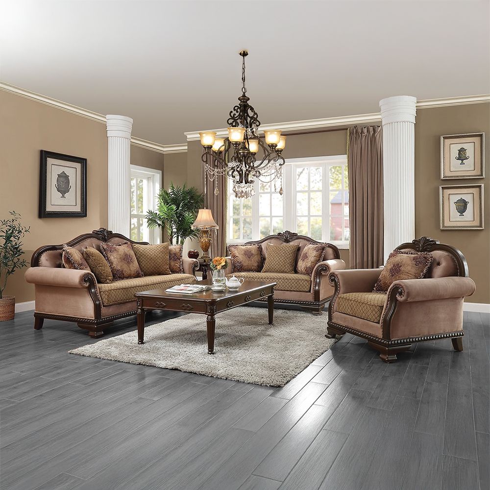 Chateau De Ville Loveseat W/3 Pillows(Same LV01589) – view 3