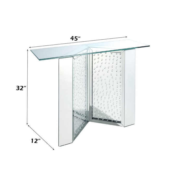 Nysa Console Table – dimensions diagram