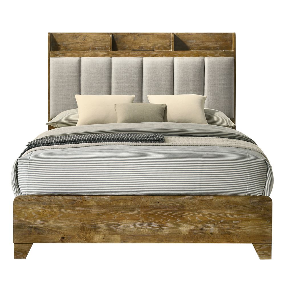 Garcia Eastern King Bed with USB