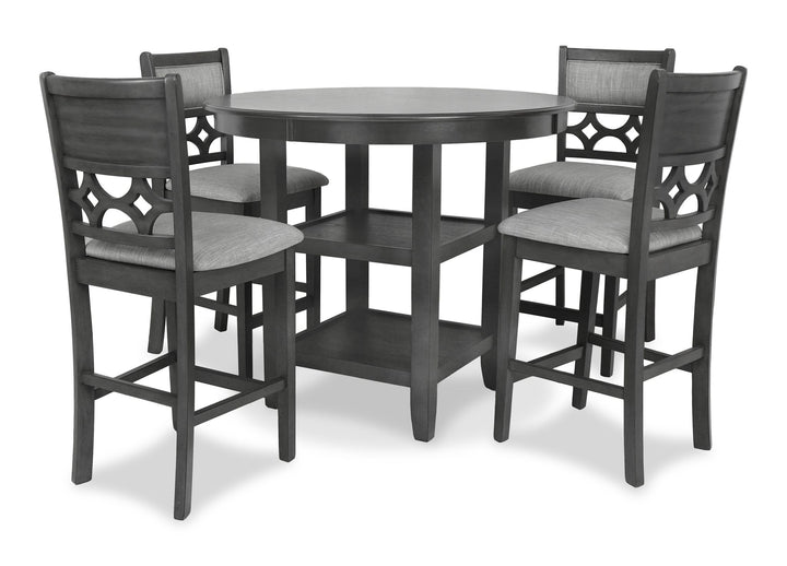Mitchell 5 Pc Counter Set-Gray