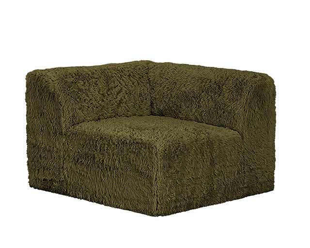 Nappi L-Sectional, Olive Green - view 2