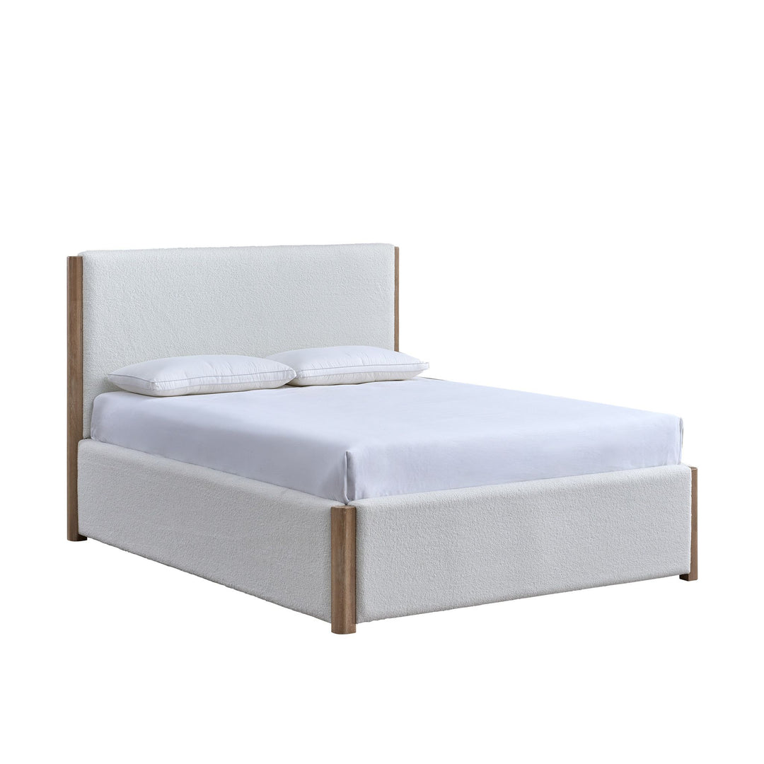 Anika 6/0 WK Upholstered Side Rails-White