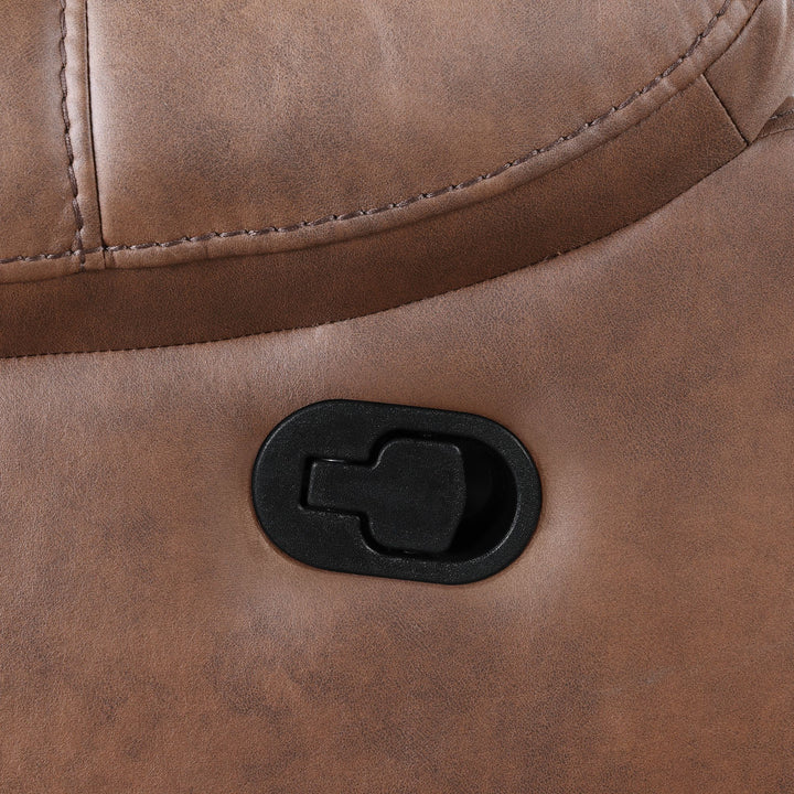 Morello  Glider Recliner- Brown
