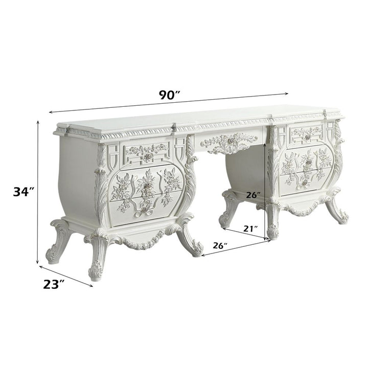 Vanaheim Vanity Desk – dimensions diagram