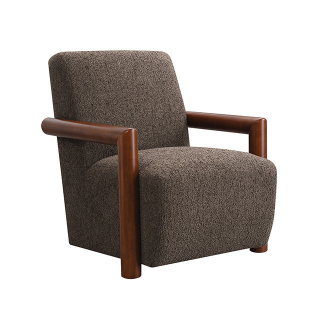 Esher Accent Chair, Deep Brown