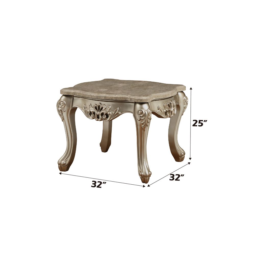 Ranita End Table – dimensions diagram