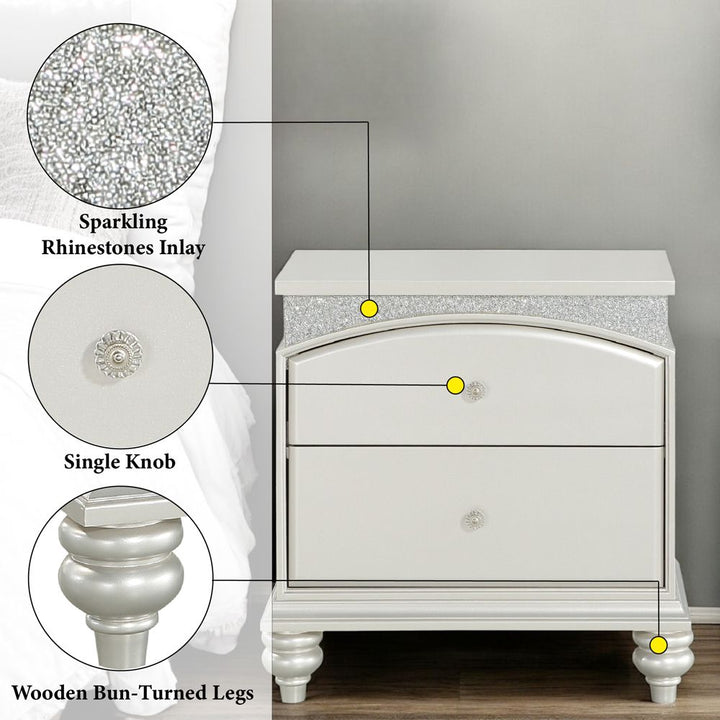 Maverick Nightstand – features callout