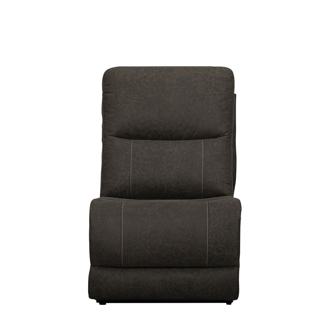 Gaia Armless Chair-Sable