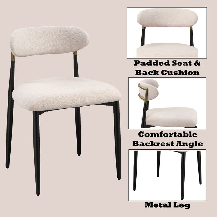 Jaramillo Side Chair (Set-2) – features callout