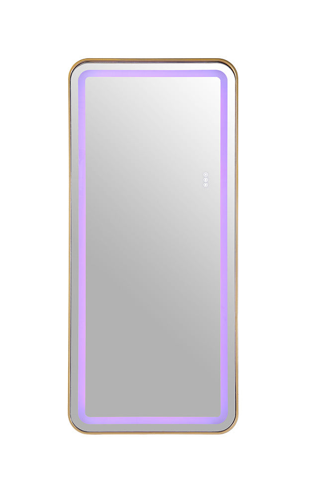Katlyn Floor Mirror, Gold - view 10