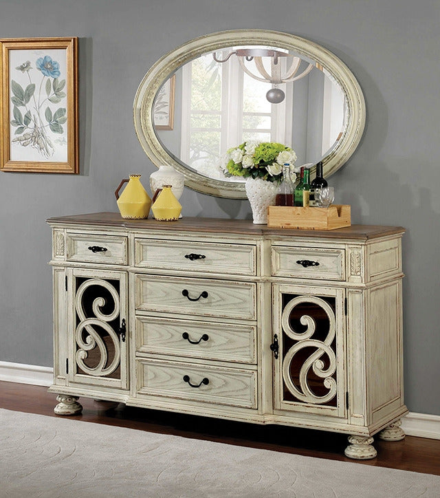 Arcadia Server, Antique White