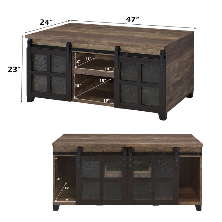 Nineel Coffee Table – dimensions diagram