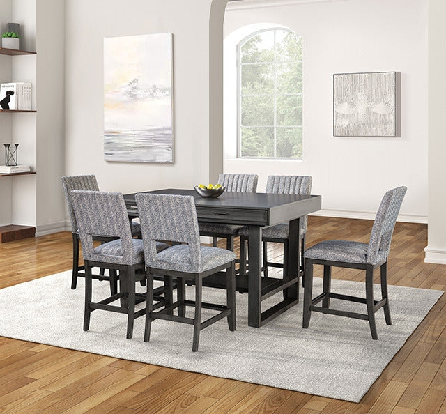 Potton 7 Pc Counter Ht Table Set - view 2