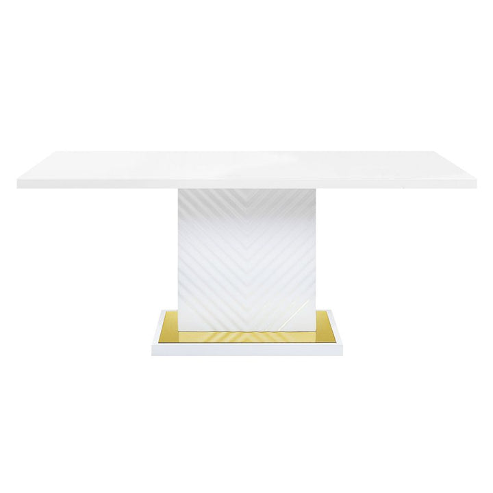 Gaines Dining Table W/Pedestal Base – view 3