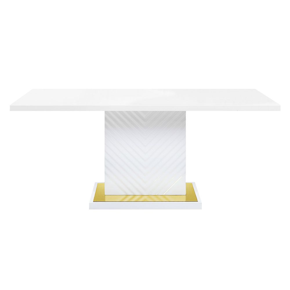 Gaines Dining Table W/Pedestal Base – view 3